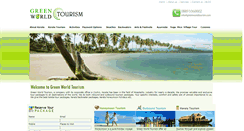 Desktop Screenshot of greenworldtourism.com